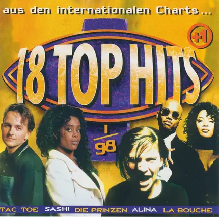 Various - 18 Top Hits Aus Den Charts 1/98