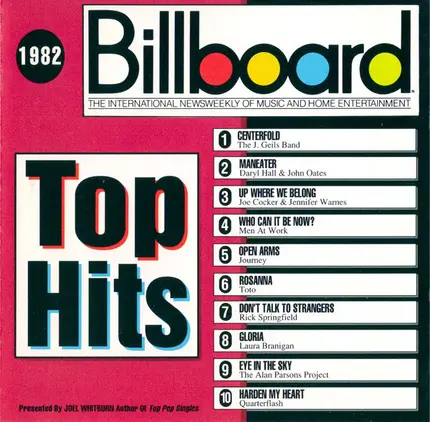 Quarterflash, Toto, Alan Parsons Project... - Various - Billboard Top Hits - 1982