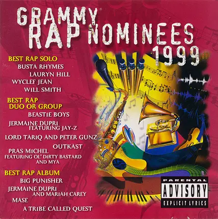 Busta Rhymes, Lauryn Hill, Will Smith - 1999 Grammy Rap Nominees