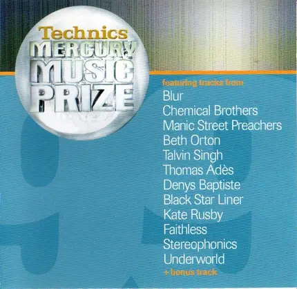 The Chemical Brothers, Stereophonics, Underworld ... - 1999 Technics Mercury Music Prize Compilation