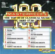 Back, Vivaldi, Handel a.o. - 100 Masterpieces Vol.1 - The Top 10 Of Classical Music 1685-1730