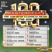 Mozart, Beethoven, Haydn - 100 Masterpieces Vol.4 - The Top 10 Of Classical Music 1788-1810