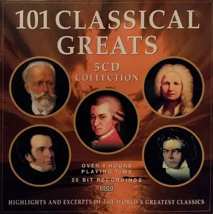 Glinka / Mozart / Delibes a.o. - 101 Classical Greats