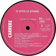 LP - Sheila & B. Devotion / Boney M. / a.o. - 12 - Stars - 12 Hits Originaux