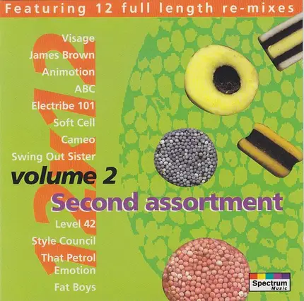 Visage, James Brown, Animotion, a.o. - 12x12 - Volume 2 (Second Assortment)