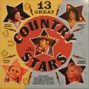 LP - George Hamilton IV, Barbara Mandrell, Marty Robbins - 13 Great Country Stars