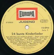 LP - Kinder-Lieder - 24 Bunte Kinderlieder