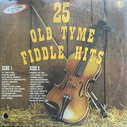 Various - 25 Old Tyme Fiddle Hits