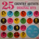 LP - Patsy Cline, Jimmy Dean, Wynn Stewart, a.o. - 25 Great Country Artists Singing Their Original Hits - Yellow Labels