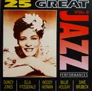 CD - Nina Simone, Glenn Miller, Ella Fitzgerald, ... - 25 Great Jazz Performances Vol. 2