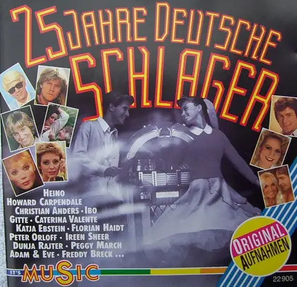 Howard Carpendale, Christian Anders, Gitte, a.o. - 25 Jahre Deutsche Schlager