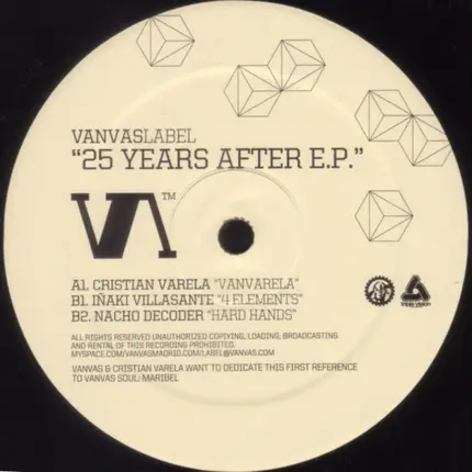 Cristian Varela - 25 Years After E.P.