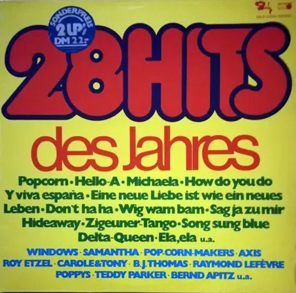 T.Tassenberg, R.Baierle, G.Fletcher - 28 Hits Des Jahres '72