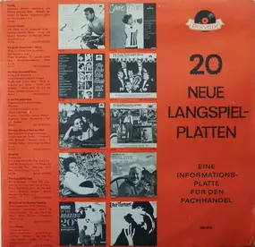 Connie Francis - 20 Neue Langspielplatten