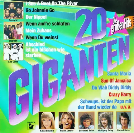 Boney M. / Klaus lage / Wolfgang Petry a.o. - 20 Giganten (Die Großen Hits)