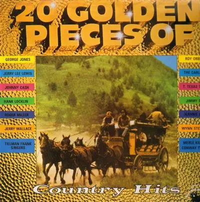 Georges Jones / Jerry Lee Lewis / Johnny Cash - 20 Golden Pieces Of Country Hits
