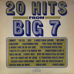 Various Artists - 20 Hits From Big Seven Music