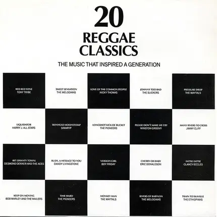 Tony Tribe / The Pioneers / The Slickers a. o. - 20 Reggae Classics