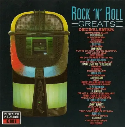 Fats Domino, Bobby Vee a.o. - 20 Rock 'N' Roll Greats