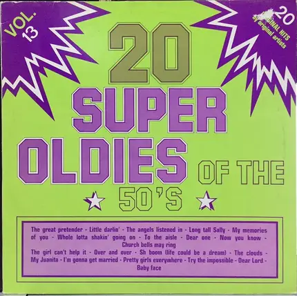 The Platters a.o. - 20 Super Oldies Of The 50's Vol. 13