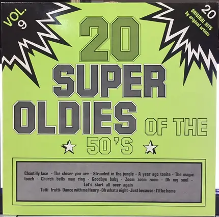 Various - 20 Super Oldies Of The 50's Vol. 9