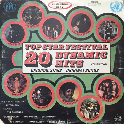 Bread, Melanie a.o. - 20 Top Star Festival Dynamic Hits Volume Two