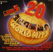 LP - The Shadows / Diana Ross & The Supremes / a.o. - 20 World Hits - Oldies Revival Vol. 5