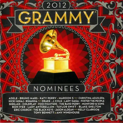 Adele, Bruno MArs, Katy Perry - 2012 Grammy Nominees