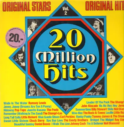 The Peels, Pop Tops a.o. - 20 million hits vol.2