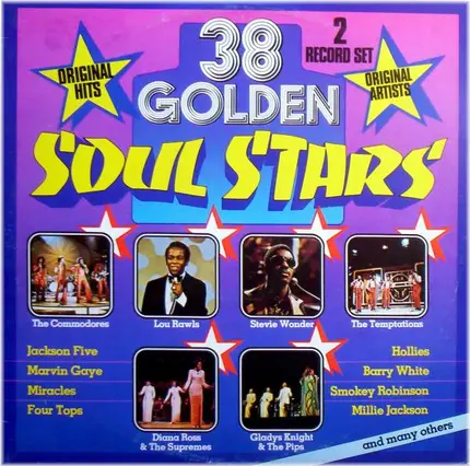 Jackson Five, Marvin Gaye - 38 Golden Soul Stars