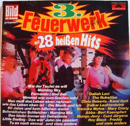 The Rubettes, Karel Gott, Roy Black a.o. - 3. Feuerwerk Mit 28 Heißen Hits