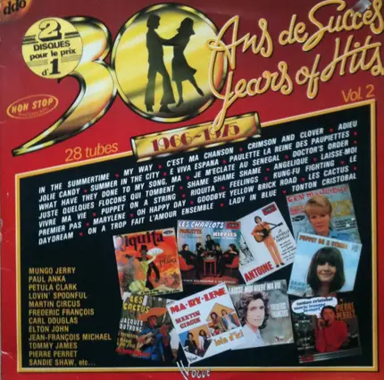 Various - 30 Ans De Succès / 30 Years Of Hits Vol.2 (1966-1975)