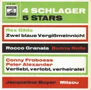 7inch Vinyl Single - Various - 4 Schlager - 5 Stars - EP
