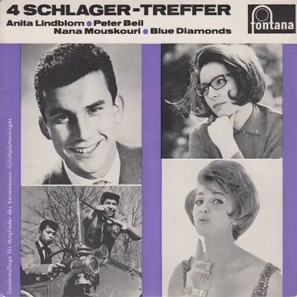 Anita Lindblom / Peter Beil / a.o. - 4 Schlager-Treffer