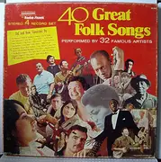 LP-Box - Joan Baez, Ian And Sylvia, Leon Bibb a.o. - 40 Great Folks Songs