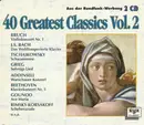Double CD - Bizet / Puccini / Beethoven / Liszt a.o. - 40 Greatest Classics Vol. 2