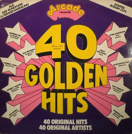 The Byrds,  Marmalade a.o. - 40 Golden Hits