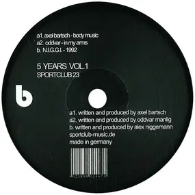 Various Artists - 5 Years Vol. 1