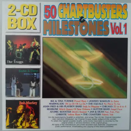 Ike & Tina Turner / The Byrds / R.B. Greaves - 50 Chartbusters & Milestones Vol. 1