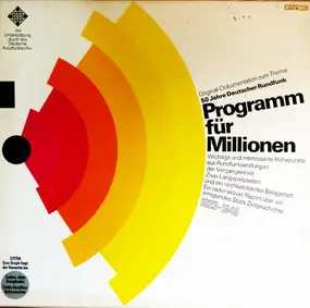 Various Artists - 50 Jahre Deutscher Rundfunk - Programm Für Millionen