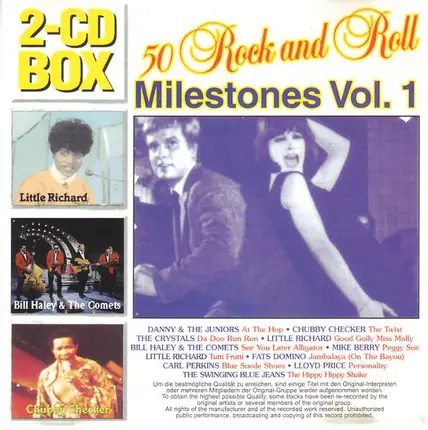 Chubby Checker / Wilbert Harrison - 50 Rock And Roll Milestones Vol. 1