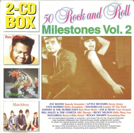 The Ventures/ Little Richard / Chuck Berry - 50 Rock And Roll Milestones Vol. 2