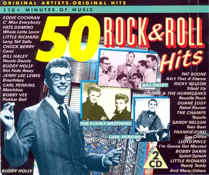 Little Richard, Chuck Berry, Fats Domino a.o. - 50 Rock & Roll Hits