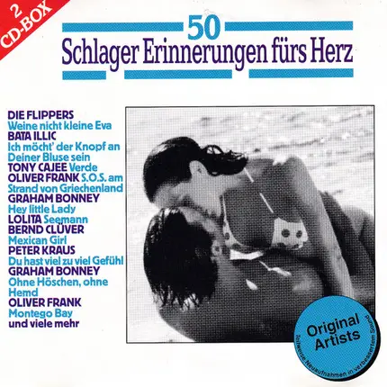 Die Flippers / Bata Illic / René Carol / a.o. - 50 Schlager Erinnerungen Fürs Herz