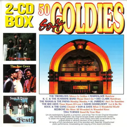 The Tremeloes / K.C. & The Sunshine Band / Art & Dotty Todd - 50 Soft Goldies