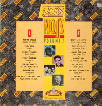 Tommy Steele, Elvis Presley... - 50's Number Ones - Volume 2
