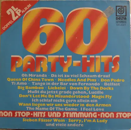 Shawn Miller, John Mc Berry, a.o. - 60 Party-Hits