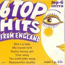 7'' - Various - 6 Top Hits From England