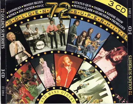 Donovan, Jim Croce, Mungo Jerry a.o. - 72 Golden Superhits