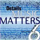CD - Beastie Boys, Beautiful People, Mercy Rule - Music Matters Volume 6